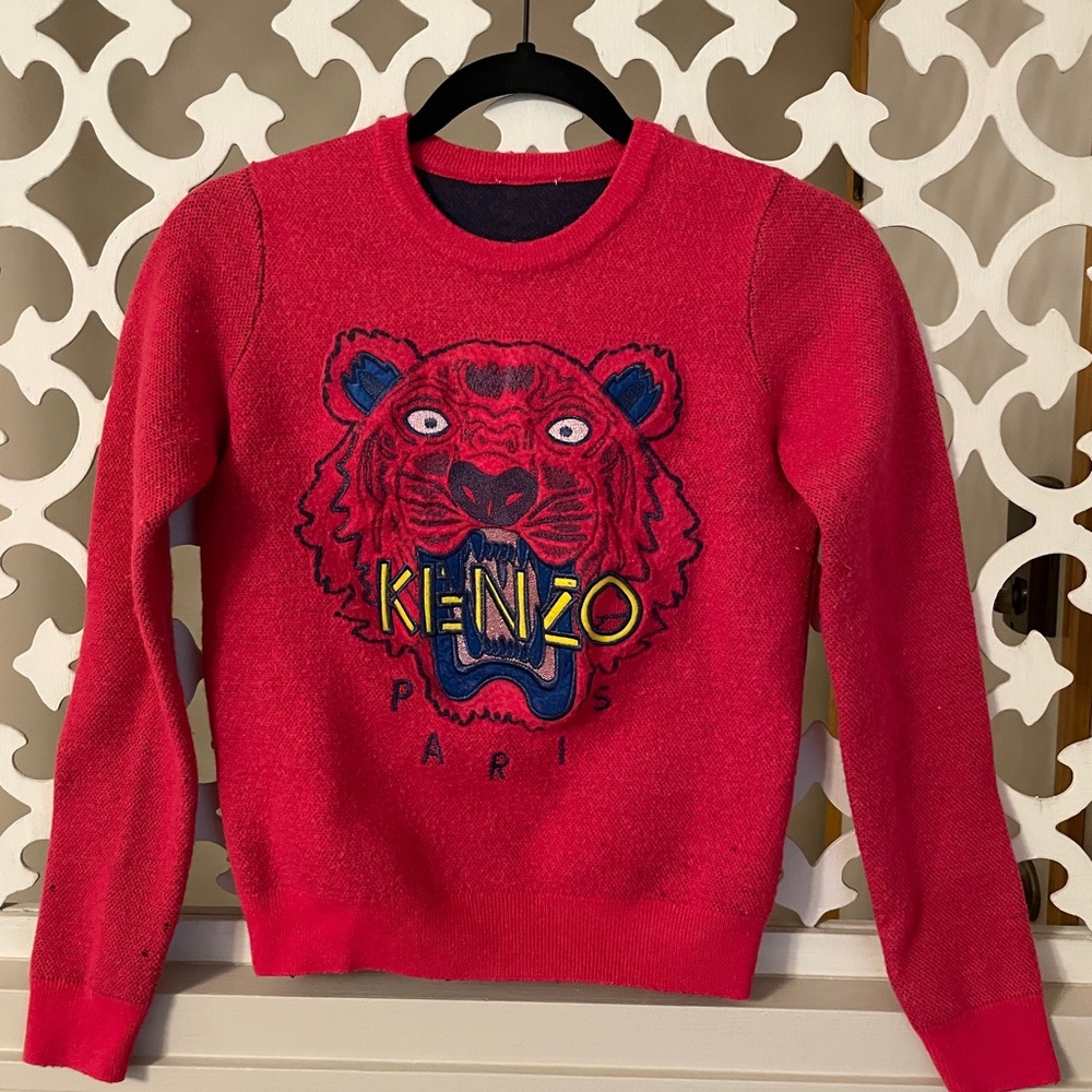 Vintage Kenzo Paris Tiger Sweater
